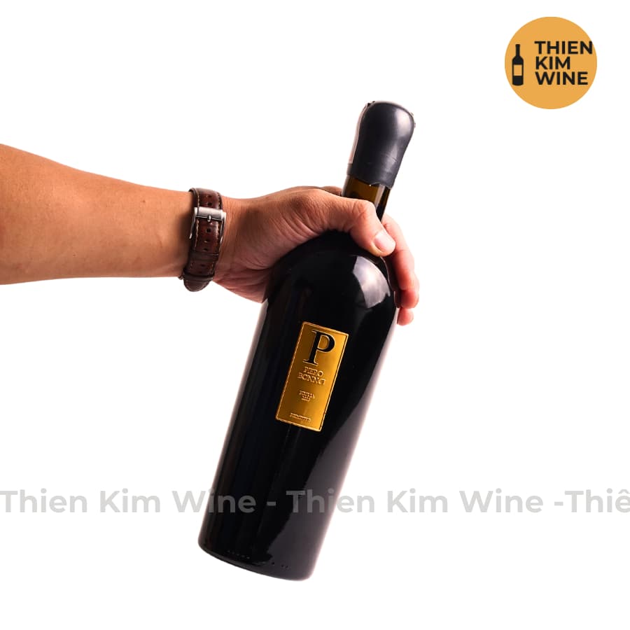 [Chính Hãng] - Rượu Vang Đỏ Ý cao cấp Piero Bonnci (vang chữ P) Primitivo Wine Puglia - 750 ml (17%)