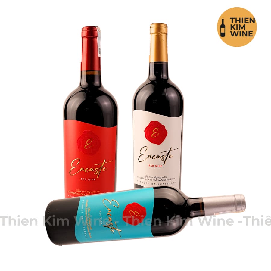 [Chính Hãng] - BST Rượu Vang Đỏ, Vang Trắng, Vang Bịch Úc Encaste - (12,5% - 13,5%)