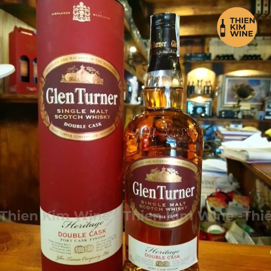 [Chính Hãng] - Rượu Whisky Scotland Glen Turner Heritage Single Malt - 700ml (40% độ) TẶNG KÈM HỘP