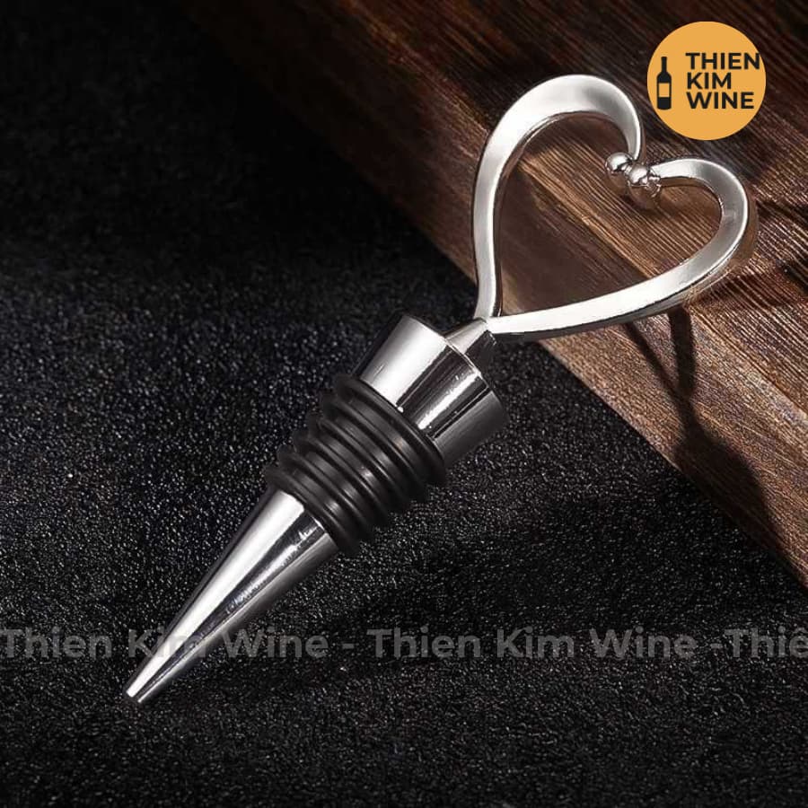 Nút Chặn Đậy Chai Rượu Vang, Sâm Panh, Các Loại Chai Lọ Bảo quản tiện dụng - Hình Trái Tim