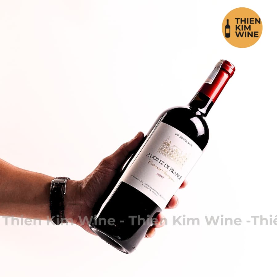 [Chính Hãng] - Rượu Vang Đỏ Pháp Adorez de France Cabernet Sauvignon - 750ml (13,5%)