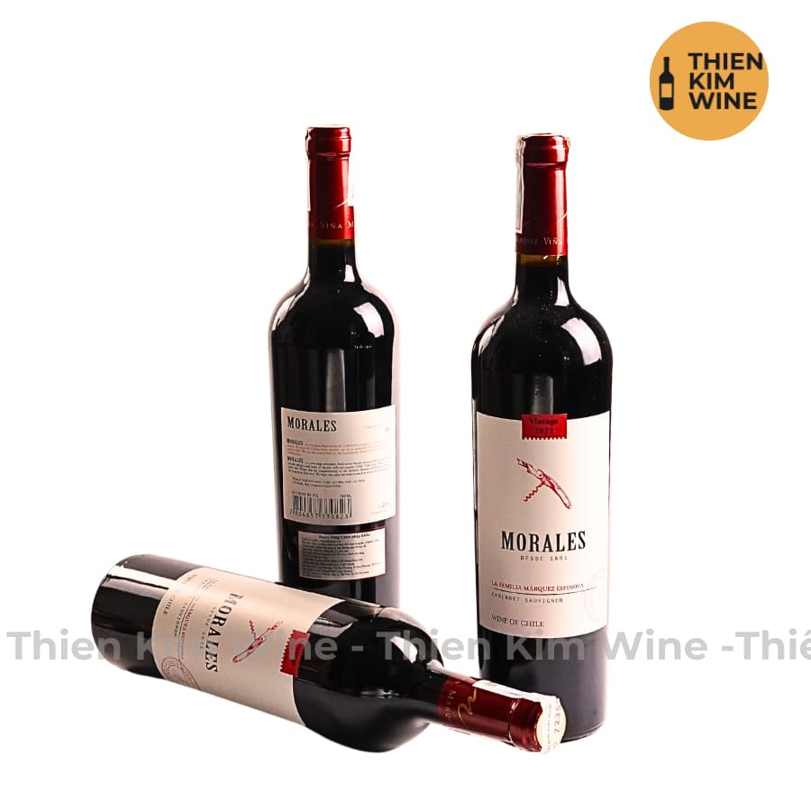 [Chính Hãng] - Rượu Vang Đỏ Chile Morales Cabernet Sauvignon - 750ml (13,5%)