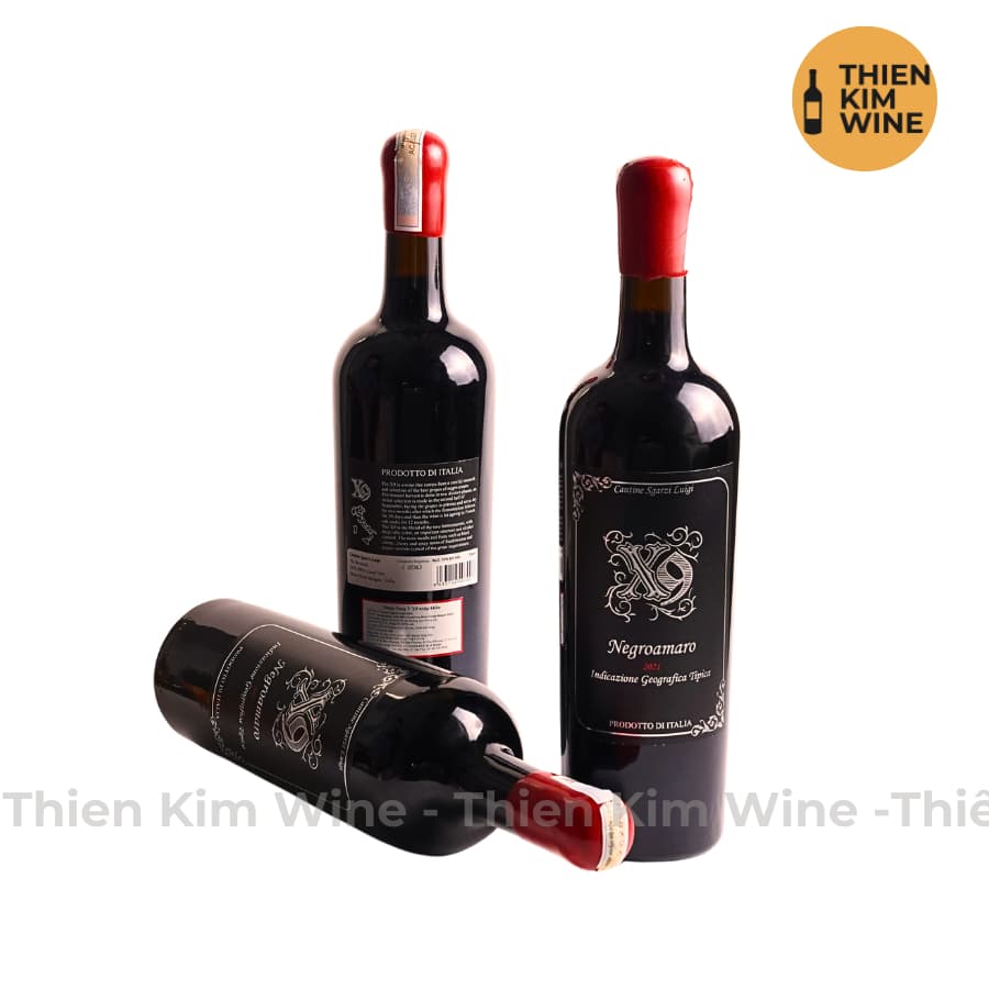 [Chính Hãng] - Rượu Vang Đỏ Ý X9 Negroamaro Wine Puglia - 750ml (16%)