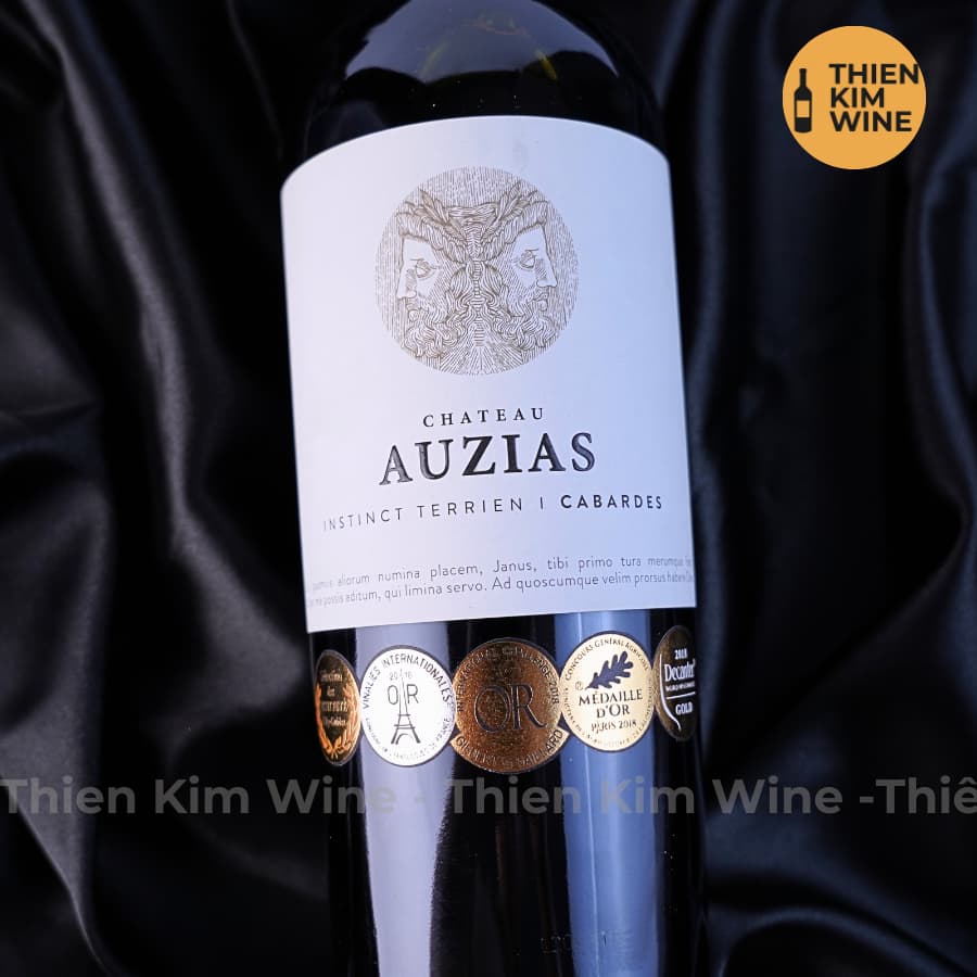 [Chính Hãng] - Rượu Vang Đỏ Pháp CHÂTEAU AUZIAS Paretlongue Instinct Terrien - 750 ml (16%)
