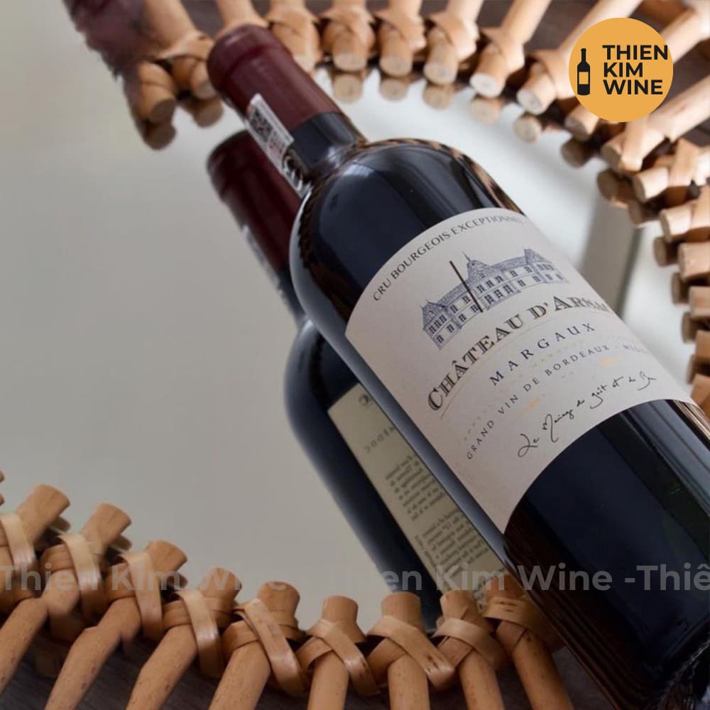 [Chính hãng] - Rượu Vang Đỏ Pháp Chateau D’arsac Margaux Cru Bourgeois 750ml (13%)