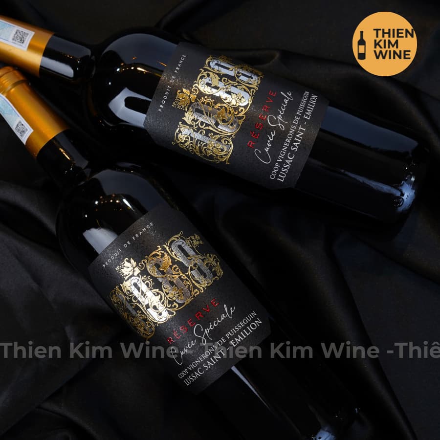 [Chính Hãng] - Rượu Vang Đỏ Pháp 1989 Reserve Saint Emilion Red Wine - 750ml (14%)