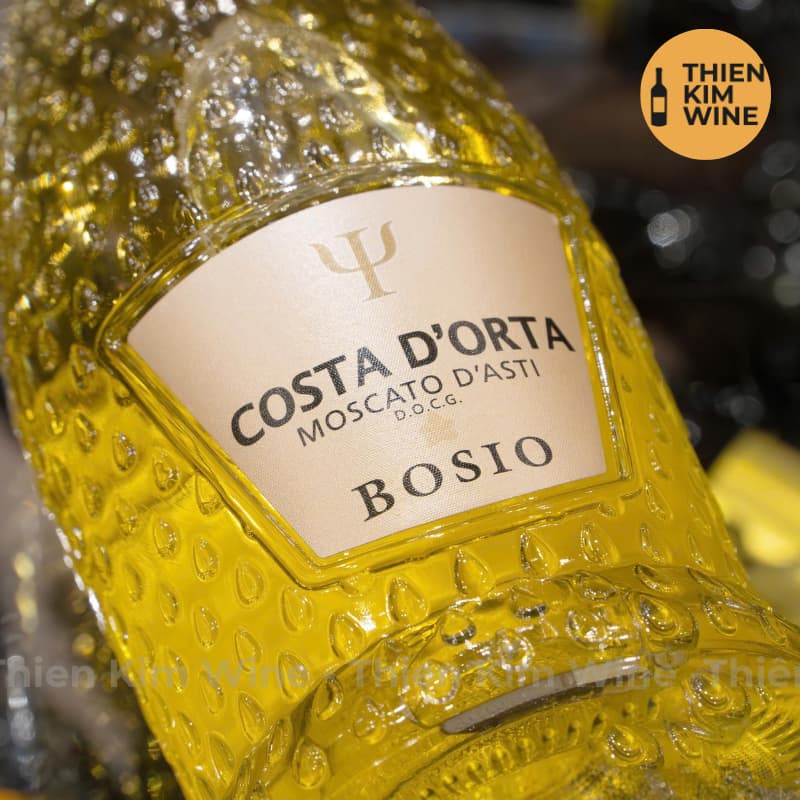 [Chính hãng] - Rượu Vang Trắng Ngọt Ý Bosio Costa D'ORTA Moscato D’asti DOCG - 750ml (5.5%)