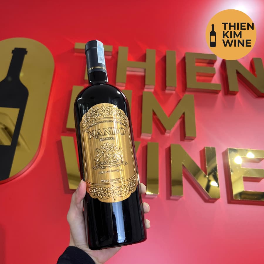 [Chính Hãng] - Rượu Vang Đỏ Wine Chile Nando Cabarnet Sauvignon - 750ml (14%)