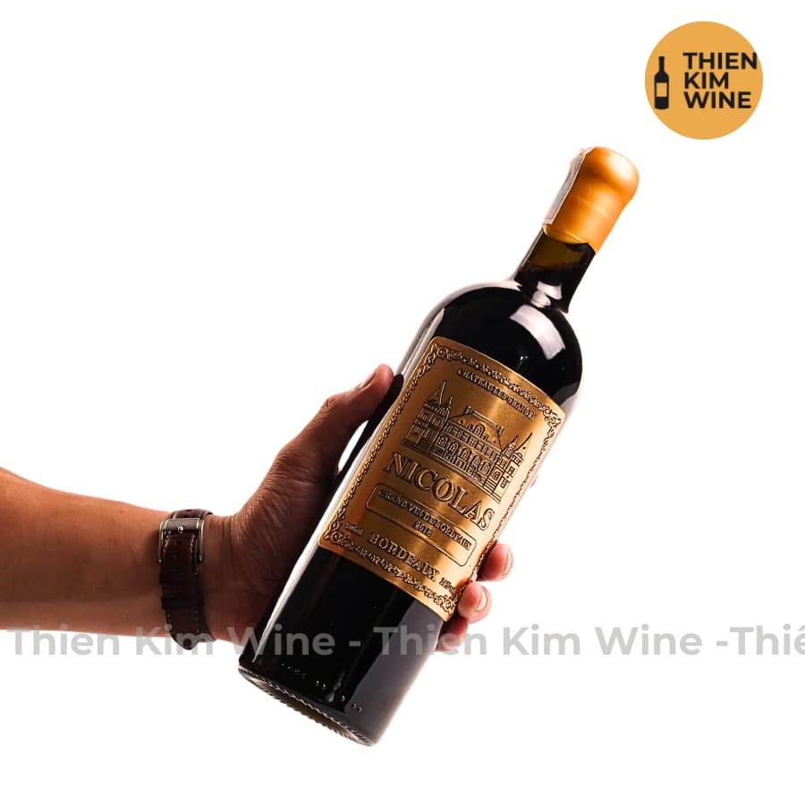 [Chính Hãng] - Rượu Vang Đỏ Pháp Nicolas Wine Bordeaux Cabernet Sauvignon - 750ml (14%)