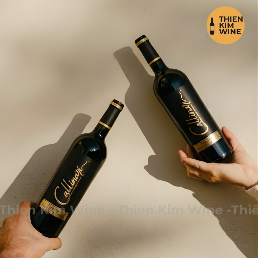 [Chính Hãng] - Rượu Vang Đỏ Ý Cao Cấp CALLINARI Primitivo Wine Puglia -  750ml (16%)