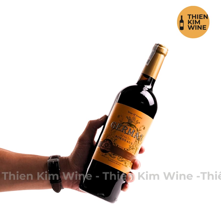 [Chính Hãng] - Rượu Vang Đỏ Pháp German Syrah - 750ml (13,5%)