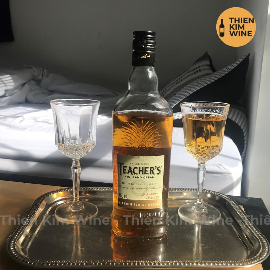 [Chính Hãng] - Rượu Whisky Scotch Teacher's Highland Cream - 700ml / 1000ml (40%)