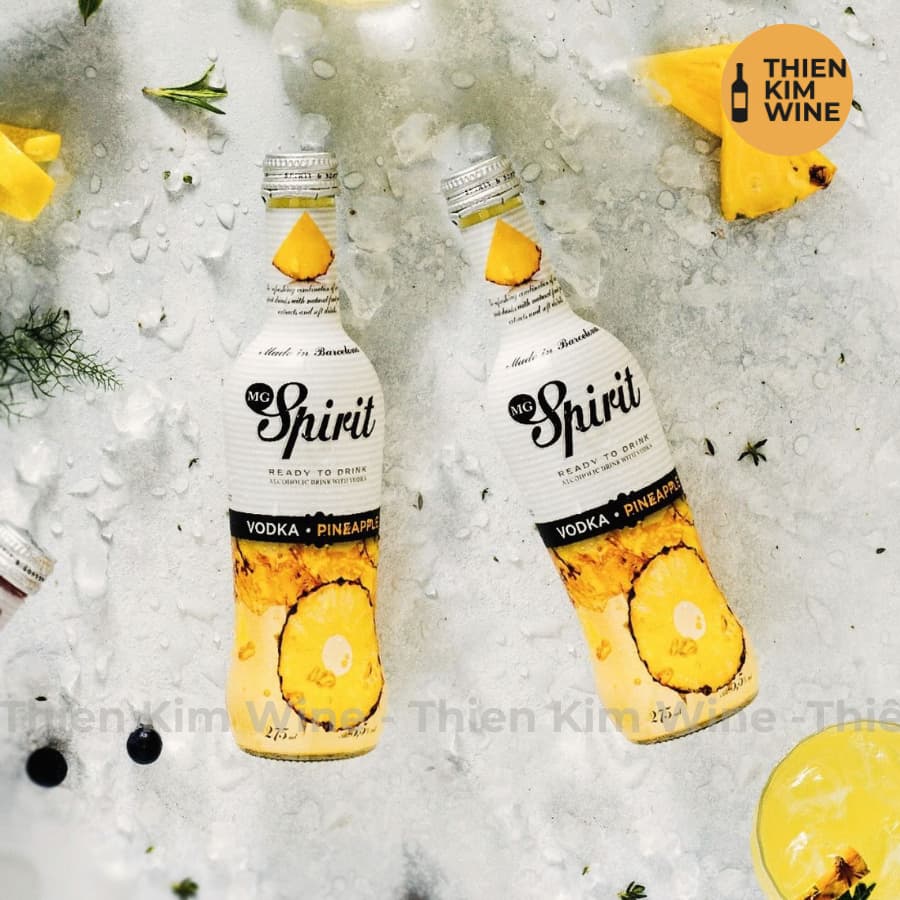 [Chính Hãng] - Rượu Cocktail Trái Cây Vodka MG Spirit 5,5% - Tây Ban Nha (275ml)