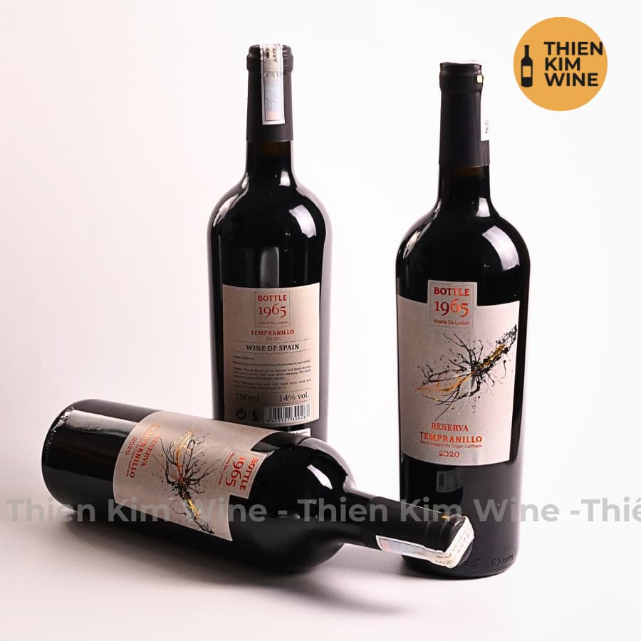 [Chính Hãng] - Rượu Vang Đỏ Tây Ban Nha 1965 - 750 ml (14%)