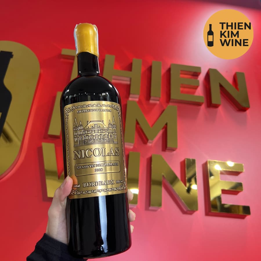 [Chính Hãng] - Rượu Vang Đỏ Pháp Nicolas Wine Bordeaux Cabernet Sauvignon - 750ml (14%)