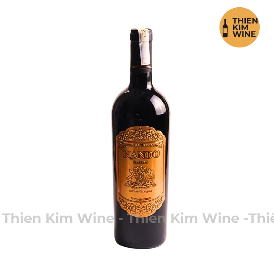[Chính Hãng] - Rượu Vang Đỏ Wine Chile Nando Cabarnet Sauvignon - 750ml (14%)
