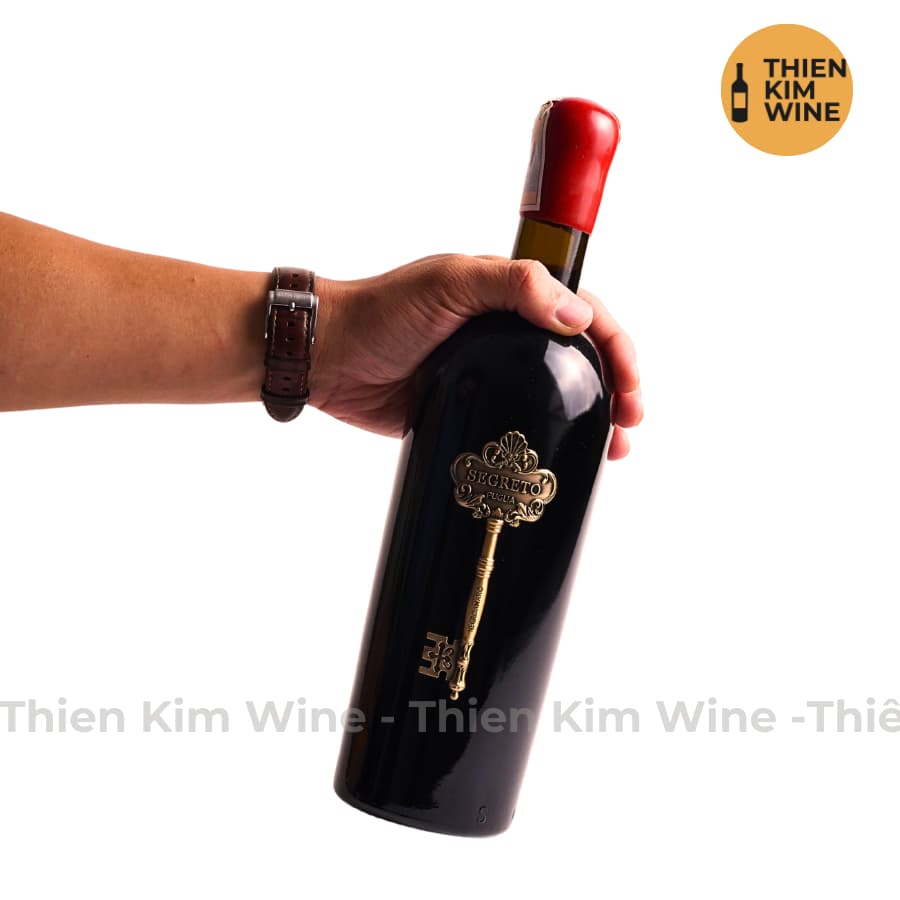 [Chính Hãng] - Rượu Vang Đỏ Ý SEGRETO - CHÌA KHÓA Negroamaro Wine Puglia - 750ml (16%)