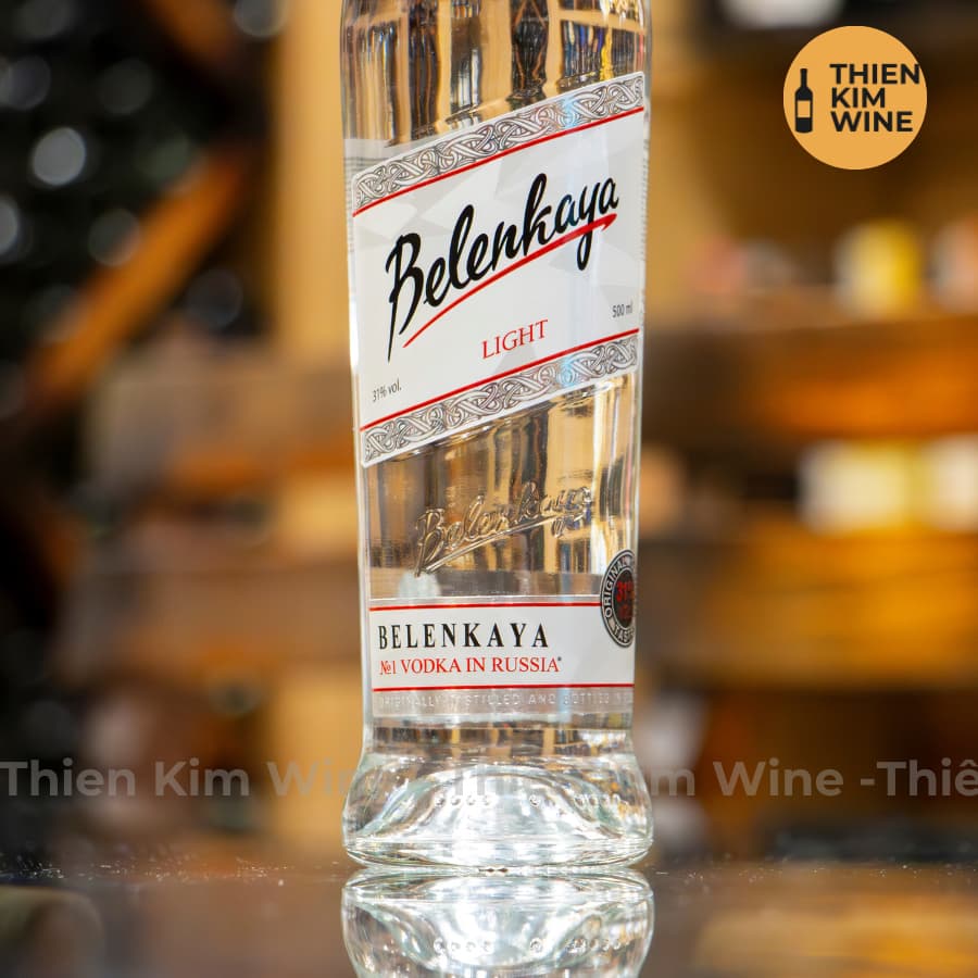 [Chính Hãng] - Rượu Vodka Nga (Russia) Belenkaya Light - 500ml (31%)