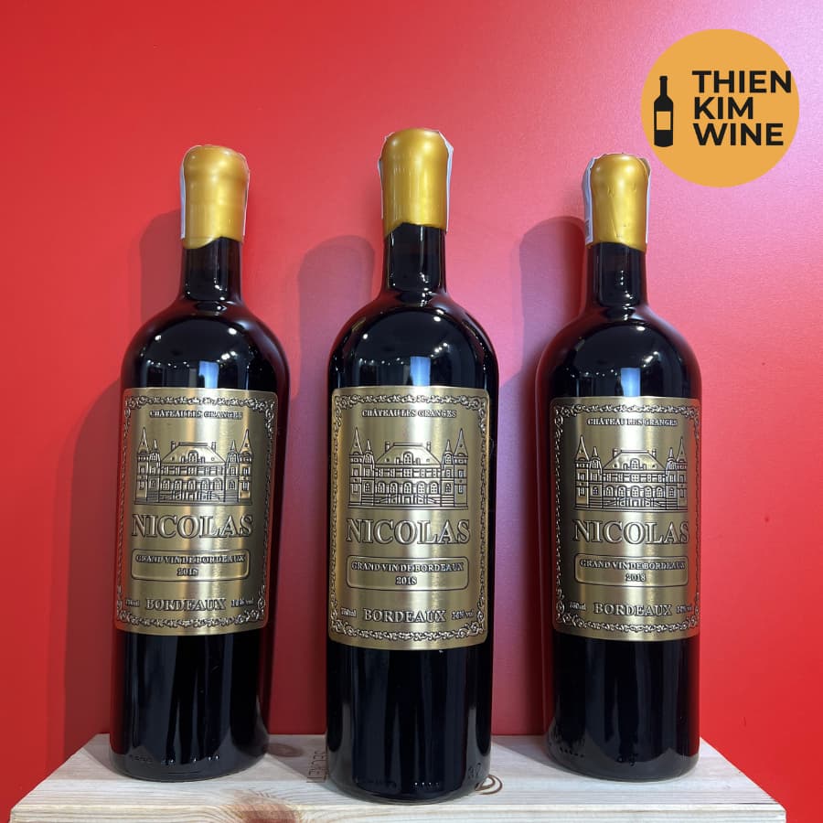 [Chính Hãng] - Rượu Vang Đỏ Pháp Nicolas Wine Bordeaux Cabernet Sauvignon - 750ml (14%)