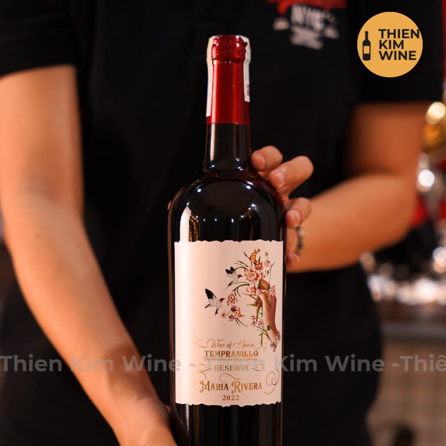 [Chính Hãng] - Rượu Vang Đỏ Tây Ban Nha Maria Tempranillo 750 ml (14%)