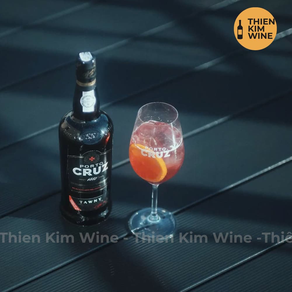 [Chính Hãng] - Rượu Vang Cường Hóa Đỏ Ngọt Bồ Đào Nha Porto Cruz Tawny - 750ml (19%) Vang nâng độ số 1 Thế Giới