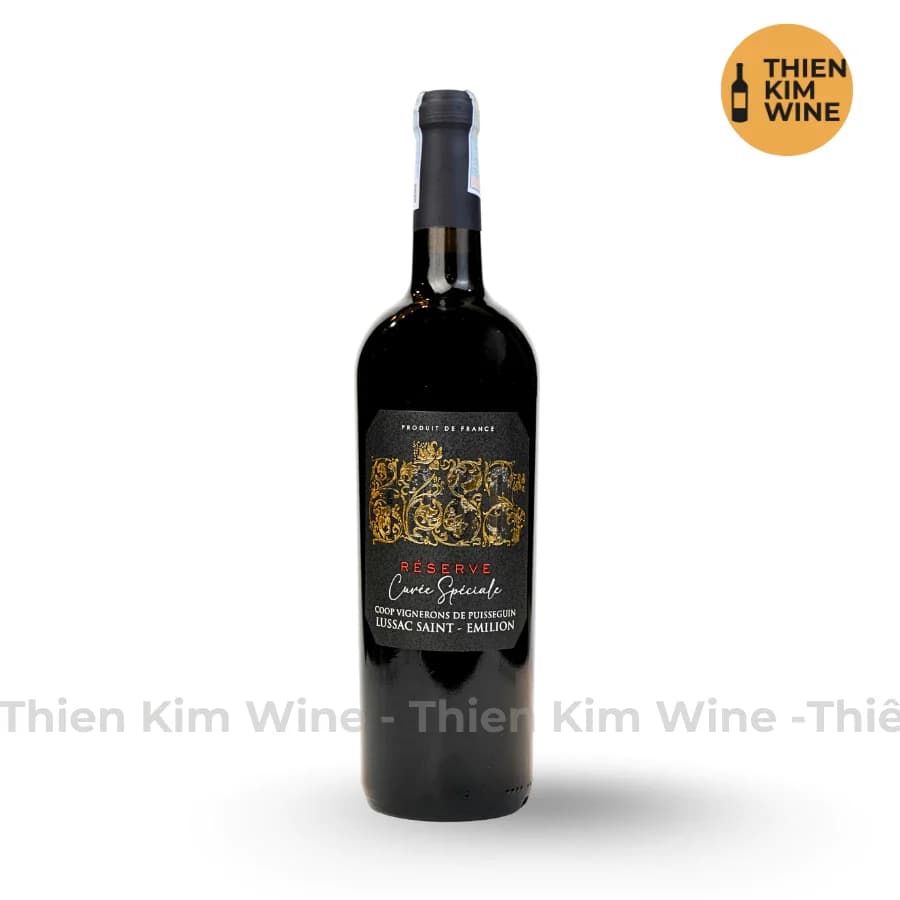Rượu Vang Đỏ Pháp 1989 Reserve Saint-Émilion 750ml 14% – Lussac Saint-Émilion