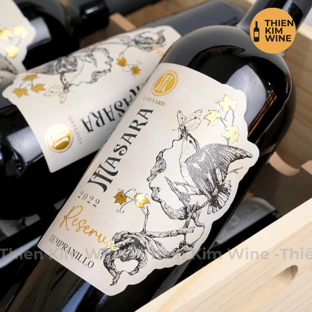 [Chính Hãng] - Rượu Vang Đỏ Tây Ban Nha Masara Reserva Tempranillo - 750ml (14%)
