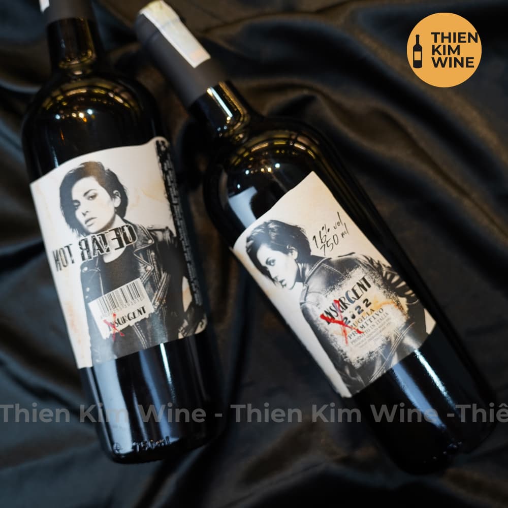 [Chính hãng] - Rượu Vang Đỏ Ý Cao Cấp NOT RATED Insurgent Primitivo Wine Puglia - 750ml (16%)