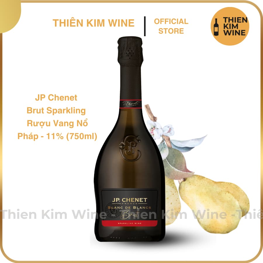 [Chính Hãng] - Rượu Vang Nổ Pháp JP Chenet Orginal Brut Sparkling de Blancs France - 750ml (11%)