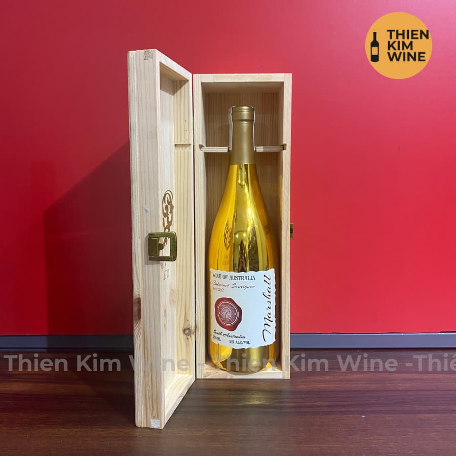 [Chính Hãng] - Rượu Vang Đỏ Úc Marshall Topaz Gold Wine Cabernet Sauvignon - 750ml (15%)
