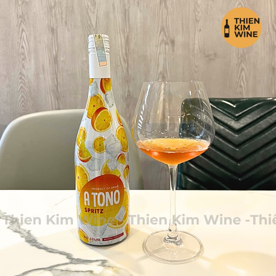 [Chính Hãng] - Rượu Cocktail A TONO Hương Cam Chín Mọng Spritz (5.5%) - (750ml) Tây Ban Nha