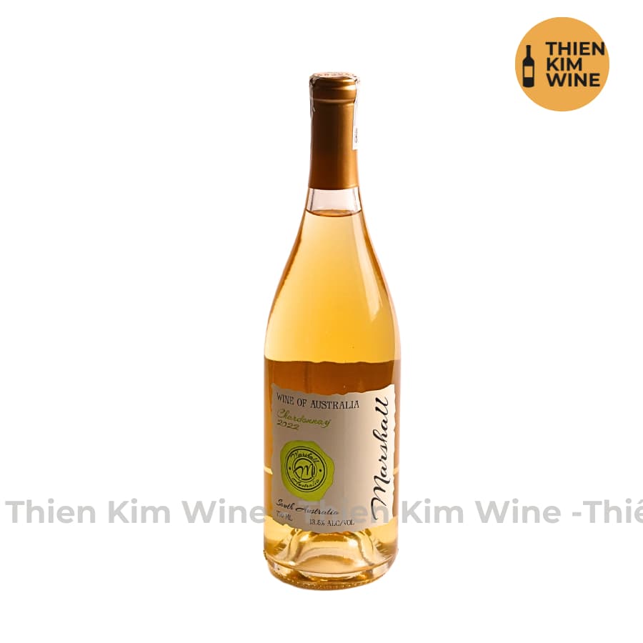 [Chính Hãng] - Rượu Vang Trắng Úc Marshall Wine White Chardonnay - 750ml (13,5%)