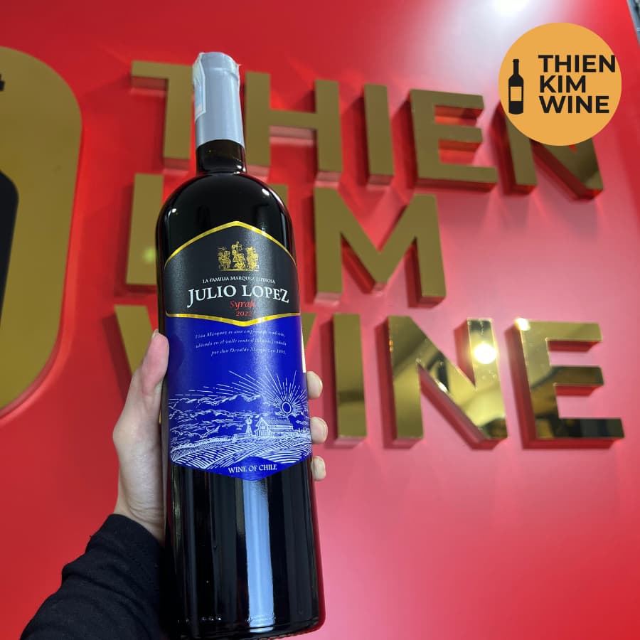 [Chính Hãng] - Rượu Vang Đỏ Chile Julio Lopez Syrah - 750ml (13,5%)