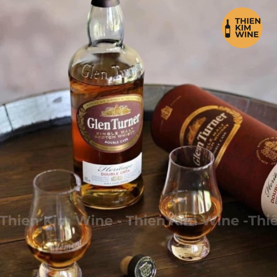 [Chính Hãng] - Rượu Whisky Scotland Glen Turner Heritage Single Malt - 700ml (40% độ) TẶNG KÈM HỘP