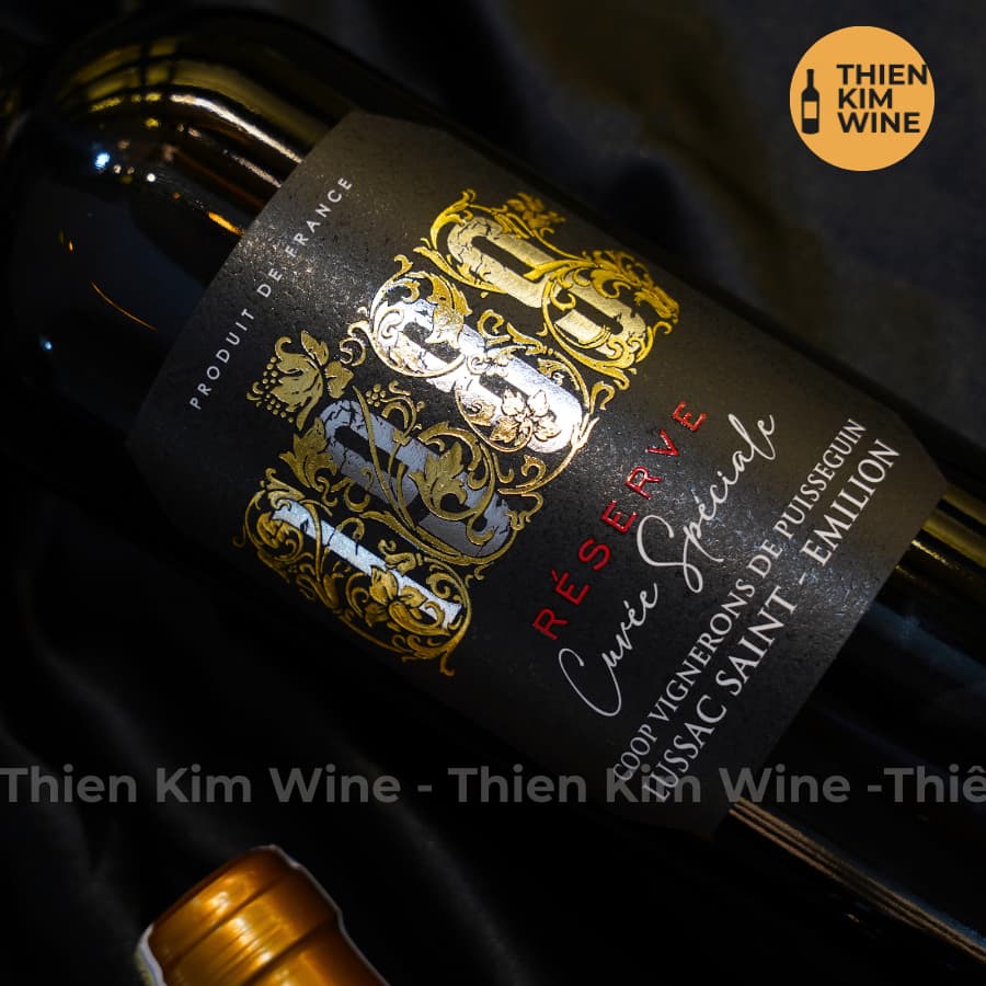 [Chính Hãng] - Rượu Vang Đỏ Pháp 1989 Reserve Saint Emilion Red Wine - 750ml (14%)