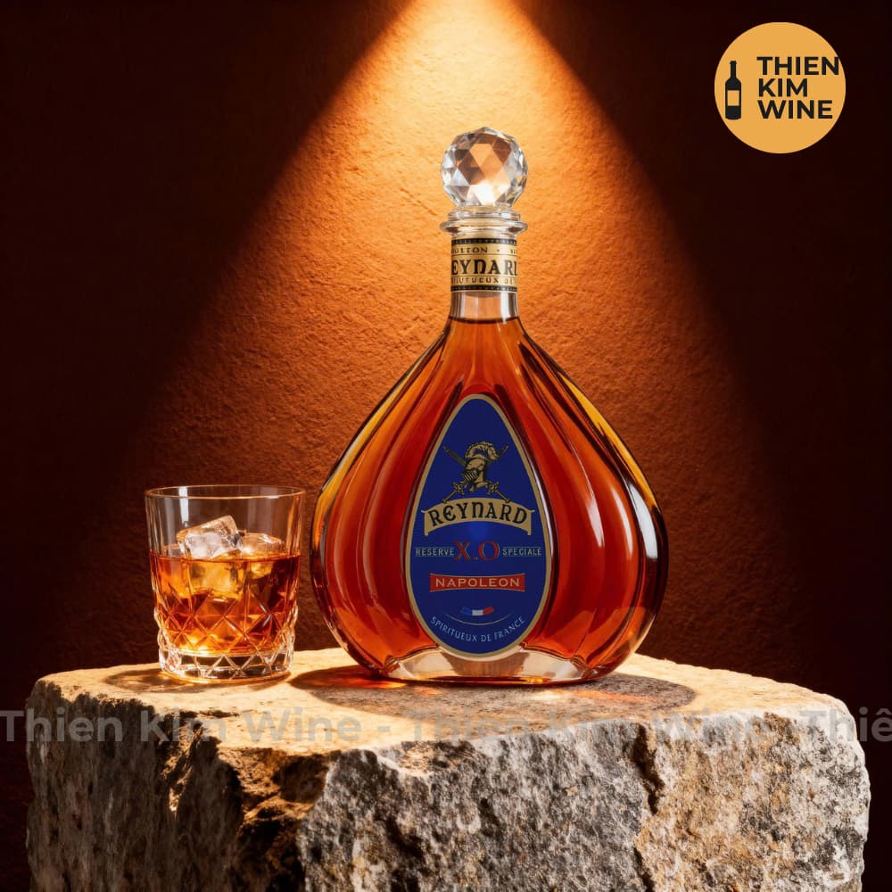 [Chính Hãng] - Hộp Quà Tặng VIP Rượu Brandy Pháp XO Reynard Napoleon - 700ml (Full Set)