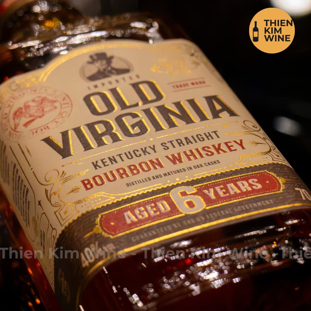 [Chính hãng] - Rượu Whisky Mỹ Old Virginia 6 Years "6 Năm" Bourrbon Whisky - 700ml (40%) - Có Hộp Quà VIP