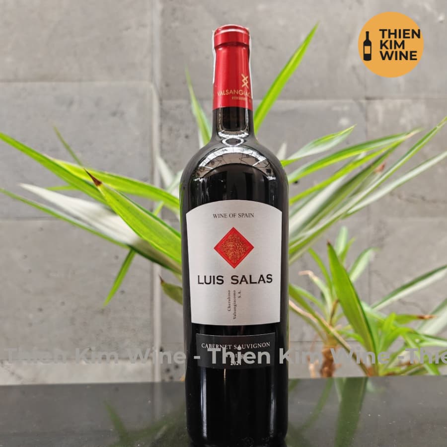[Chính Hãng] - Rượu Vang Đỏ Tây Ban Nha Louis Salas Wine Cabernet Sauvignon - 750ml (13,5%)