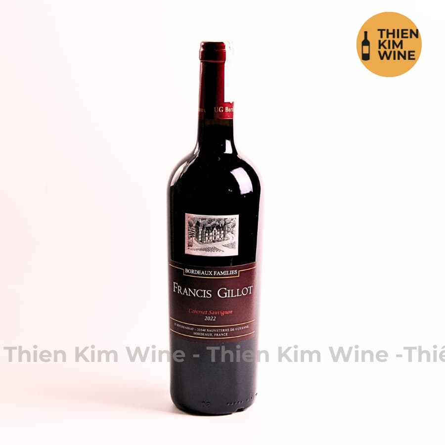 [Chính Hãng] - Rượu Vang Đỏ Pháp Francis Gillot Cabernet Sauvignon - 750ml (13,5%)