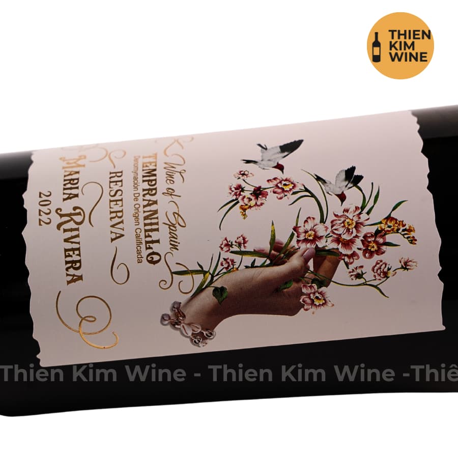 [Chính Hãng] - Rượu Vang Đỏ Tây Ban Nha Maria Tempranillo 750 ml (14%)