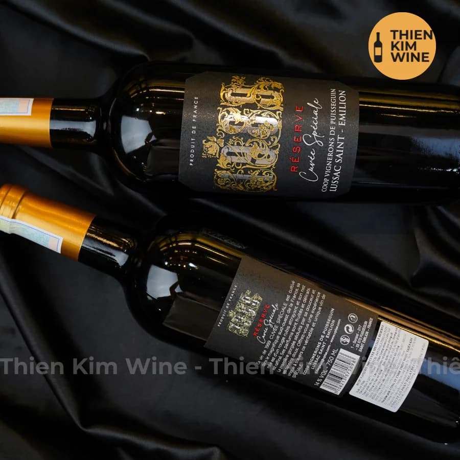 Rượu Vang Đỏ Pháp 1989 Reserve Saint-Émilion 750ml 14% – Lussac Saint-Émilion