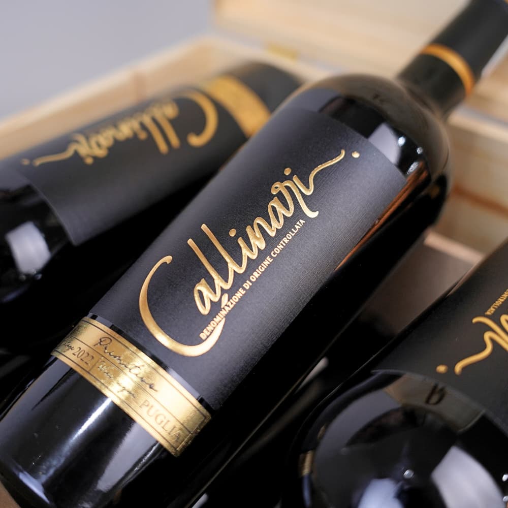 [Chính Hãng] - Rượu Vang Đỏ Ý Cao Cấp CALLINARI Primitivo Wine Puglia -  750ml (16%)