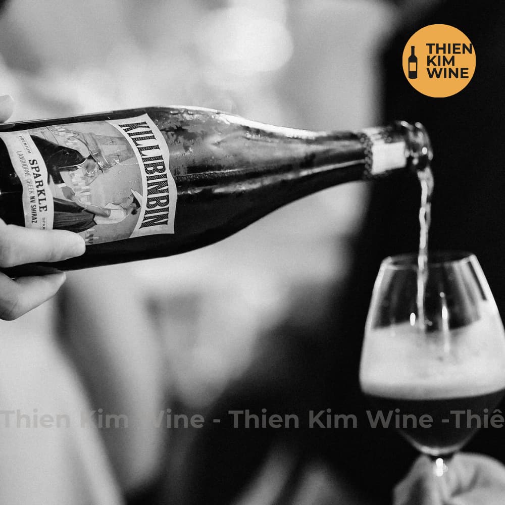 [Chính hãng] - Rượu Vang Nổ Úc Cao Cấp Killibinbin Sparkling Social Cuvée Brut & Sparkle Shiraz - 750ml (12,5% - 14,5%)