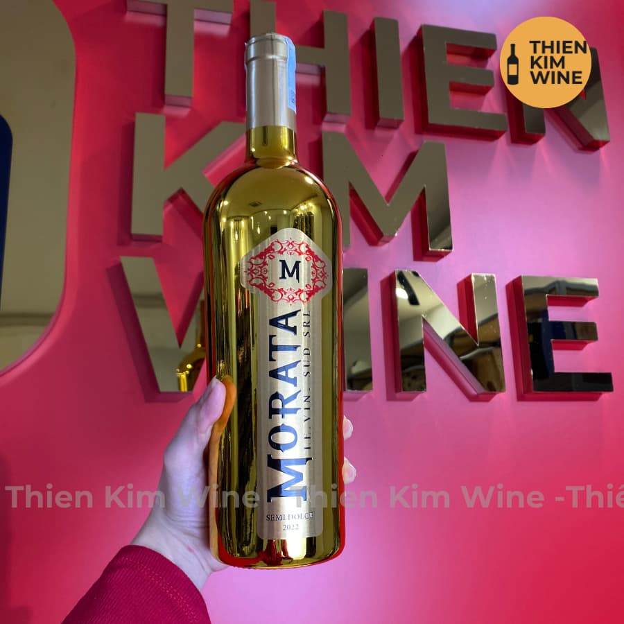 [Chính Hãng] - Rượu Vang Đỏ Ngọt Ý Morata Semi Wine - 750ml (10,5%)