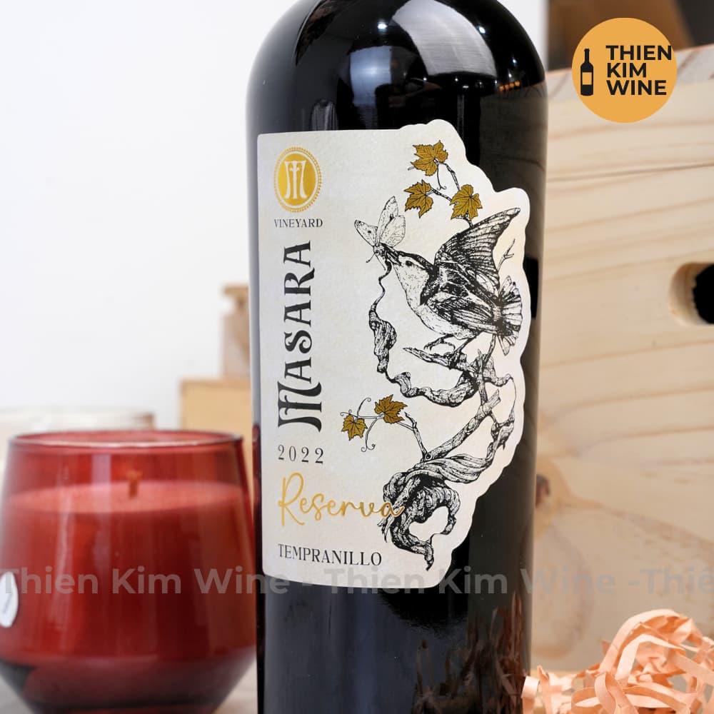 [Chính Hãng] - Rượu Vang Đỏ Tây Ban Nha Masara Reserva Tempranillo - 750ml (14%)