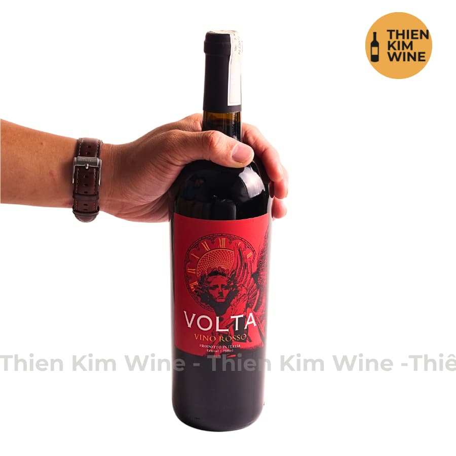 [Chính Hãng] - Rượu Vang Đỏ Ý cao cấp Volta Vino Rossso - 750 ml (15%)