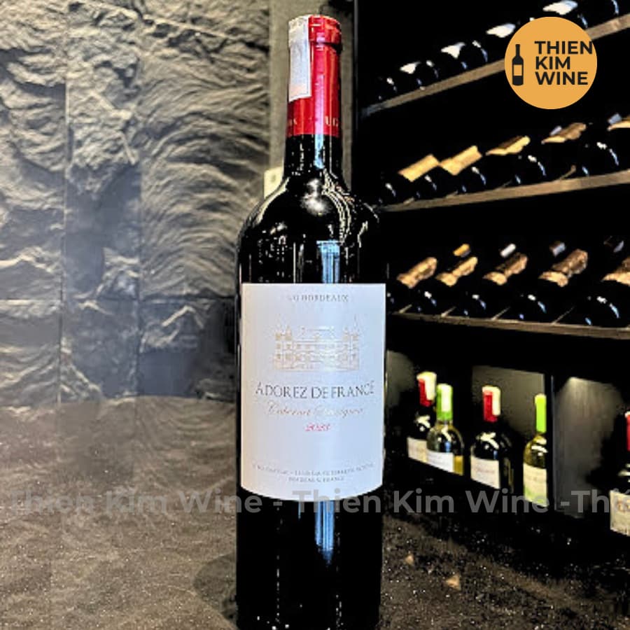 [Chính Hãng] - Rượu Vang Đỏ Pháp Adorez de France Cabernet Sauvignon - 750ml (13,5%)