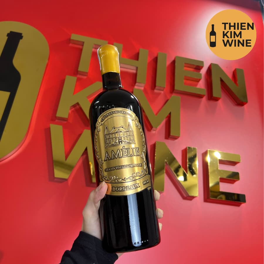 [Chính Hãng] - Rượu Vang Đỏ Pháp Amelie Wine Bordeaux Cabernet Sauvignon - 750ml (14%)