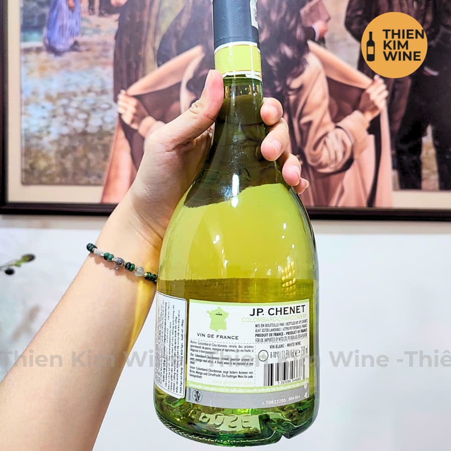 [Chính Hãng] - Rượu Vang (Vẹo) Trắng Pháp Jp Chenet Original Colombard & Chardonnay - 750ml (11,5%)