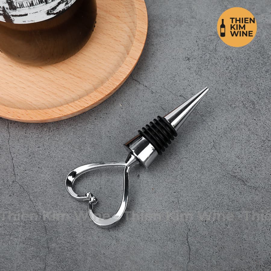 Nút Chặn Đậy Chai Rượu Vang, Sâm Panh, Các Loại Chai Lọ Bảo quản tiện dụng - Hình Trái Tim